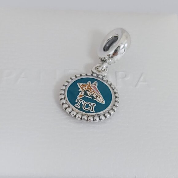 Pandora Turks and Caoicos Islands Exclusive Dangle Charm S925 Bracelet Pendant - Picture 7 of 8